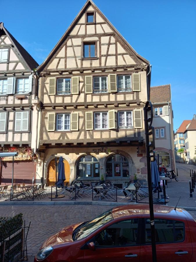 Colmar: Studio Dans Le Centre Historique Bagian luar foto