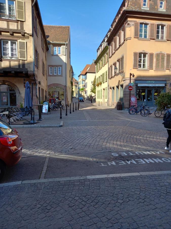 Colmar: Studio Dans Le Centre Historique Bagian luar foto
